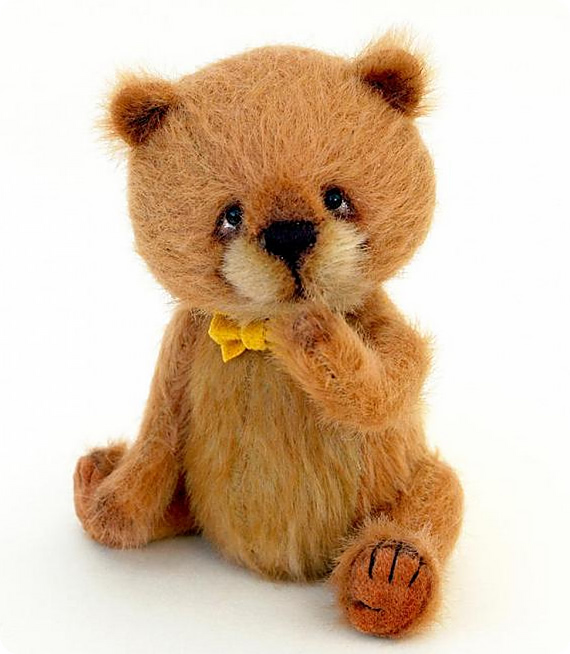 Teddy Bear Matthew by Irina Trushkovska Size: 12cm