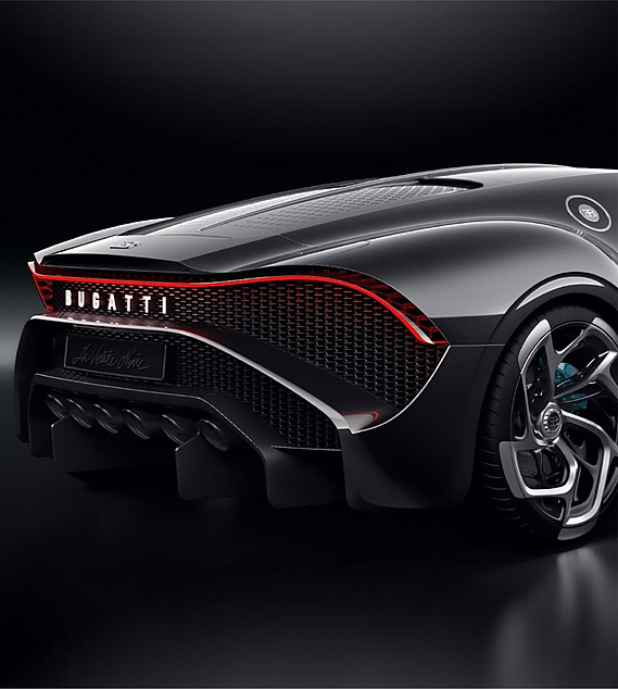 Презентация Bugatti La Voiture Noire стоимостью 16,5 миллионов евро