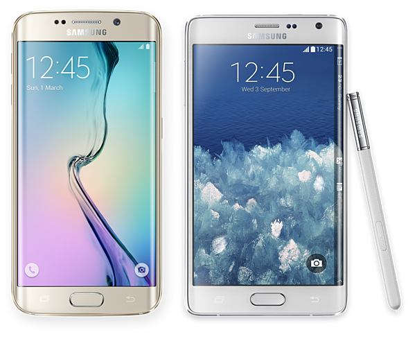 Металлические флагманы Samsung Galaxy S6 и Note Edge Samsung Galaxy S6 и Note Edge фото