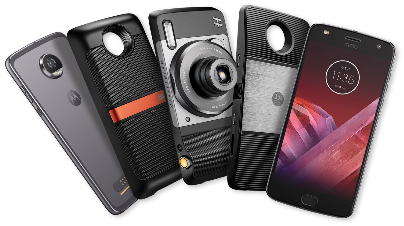 Огромный выбор модулей к смартфону Moto Z2 Play Motorola Moto Z2 Play