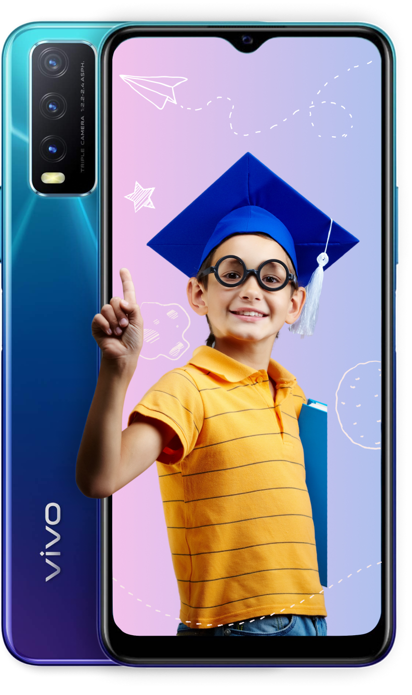 vivo Y20 — для средних классов Выбор смартфона для школьников
