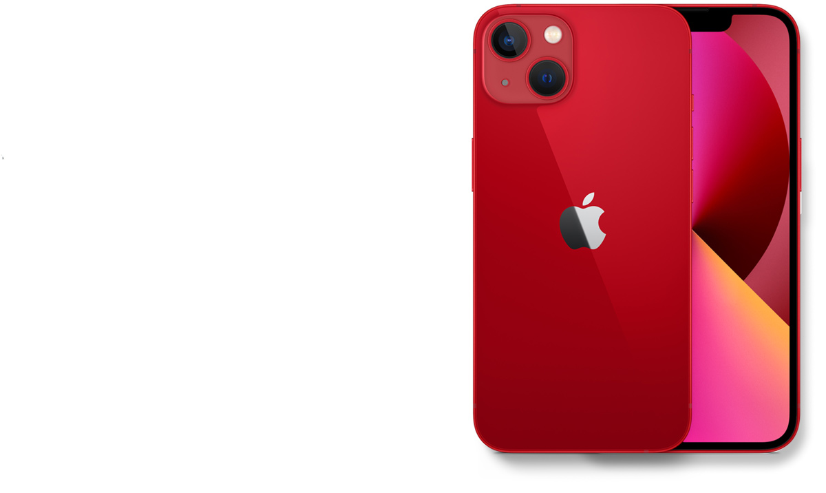 iPhone 13 красный