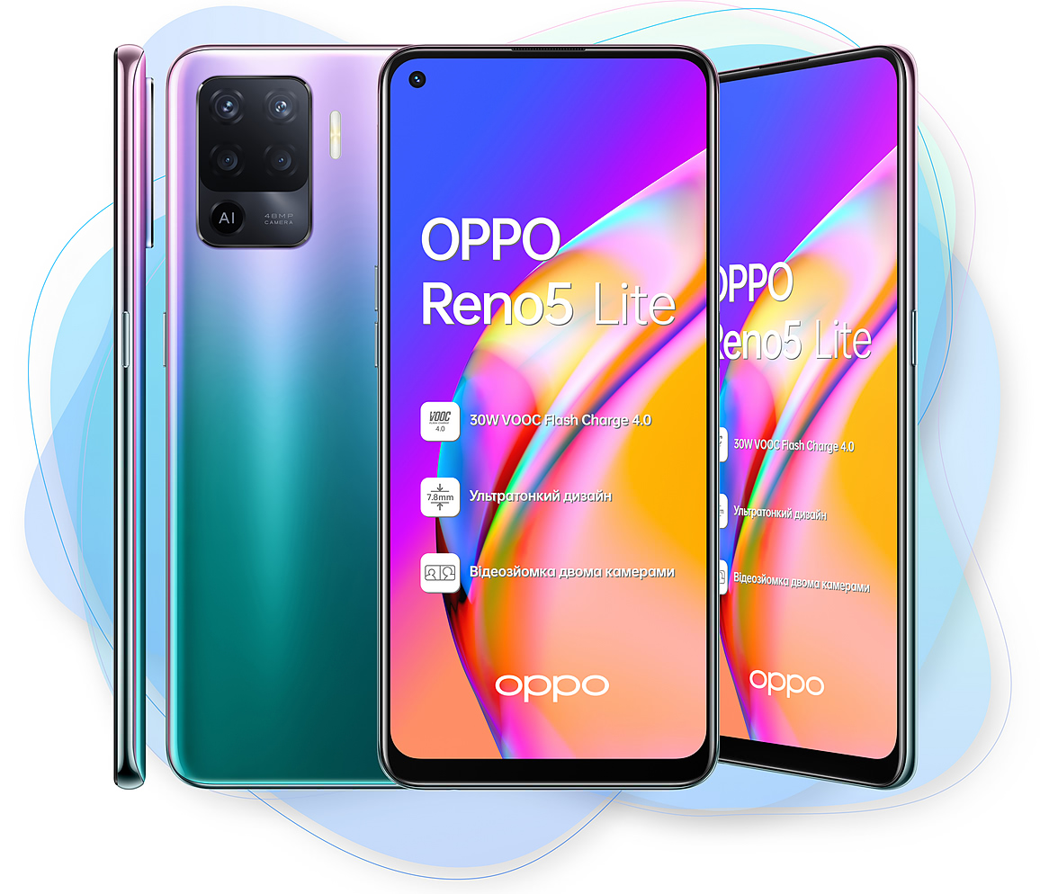 Смартфон OPPO Reno5 oppo Reno5 знижка