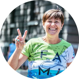 Тренер Аэлита Юрченко. Фото: Odesa Half Marathon Тренер Аэлита Юрченко