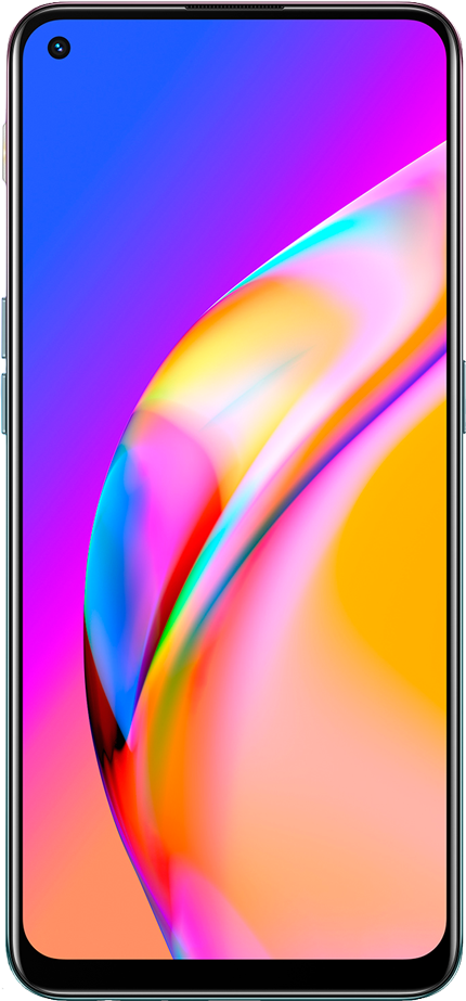 OPPO Reno 5 lite фронтальная сторона смартфона OPPO Reno 5 lite дисплей