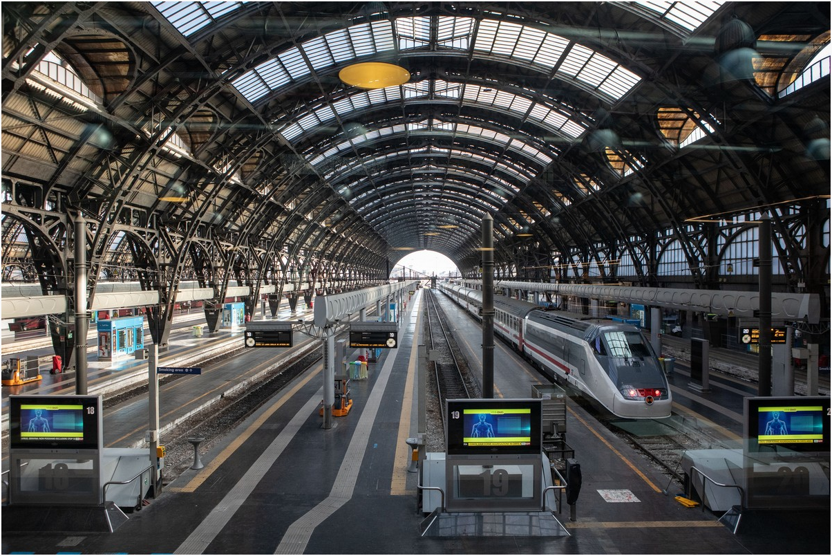 Центральный вокзал в Милане