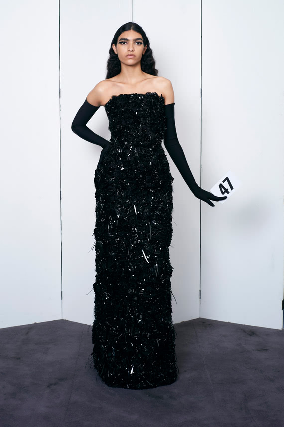 Роскошное блестящее платье Balenciaga