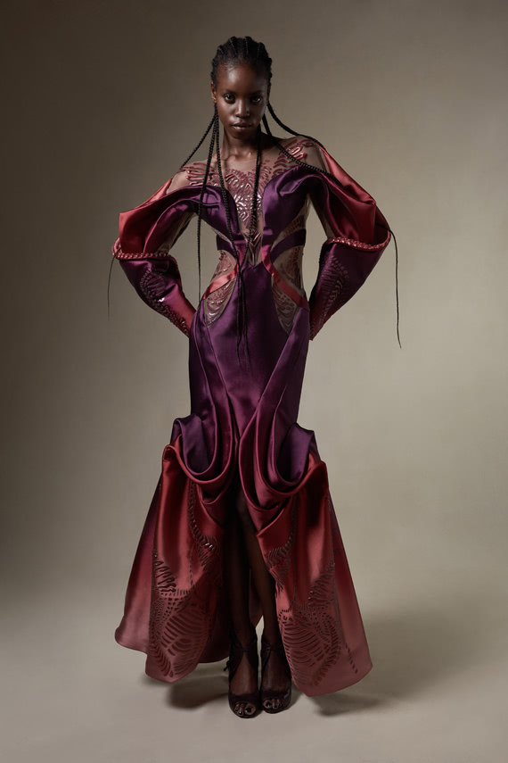 Таинственное платье Iris Van Herpen