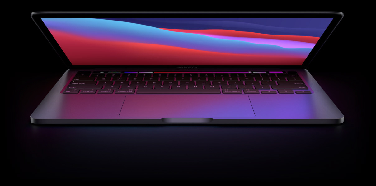 MacBook Pro 16″ яркий