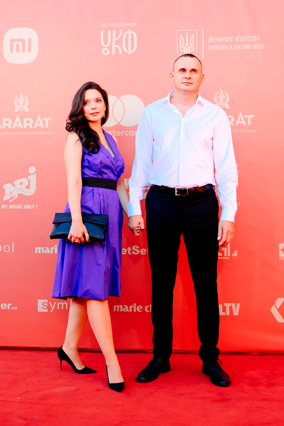 Украинский режиссер с женой