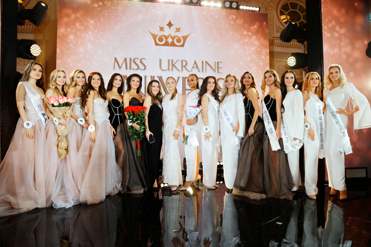 Участницы украинского конкурса красоты