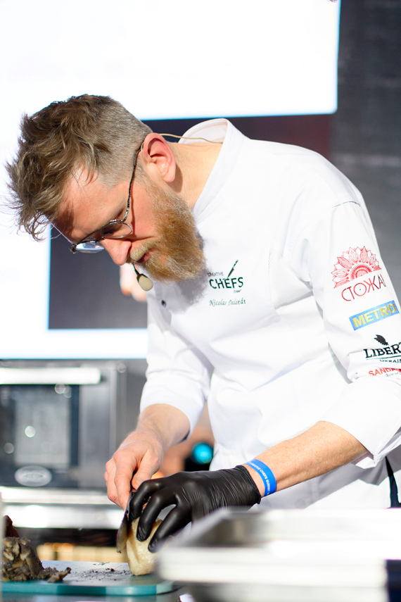 Николас Декледт на Creative Chefs Summit 2021 Николас Декледт, лучший вегетарианский шеф 2019