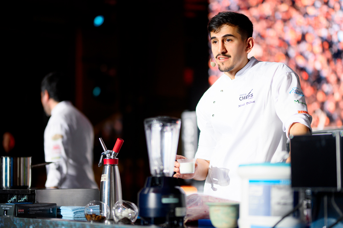 Мирали Дилбази на Creative Chefs Summit 2021 Шеф-повар Мирали Дилбази