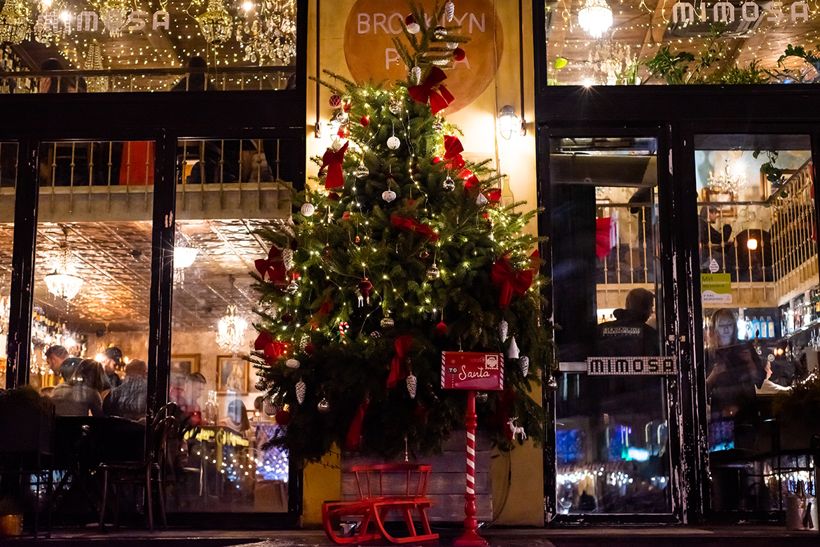 Самые красивые локации для фото в Киеве Mimosa Brooklyn Pizza в Киеве