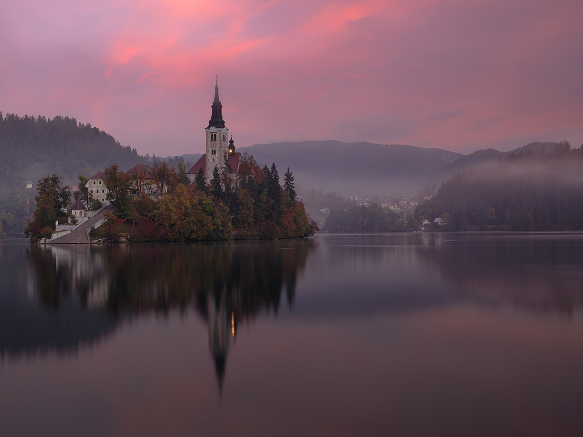 Озеро Блед Словения Фото