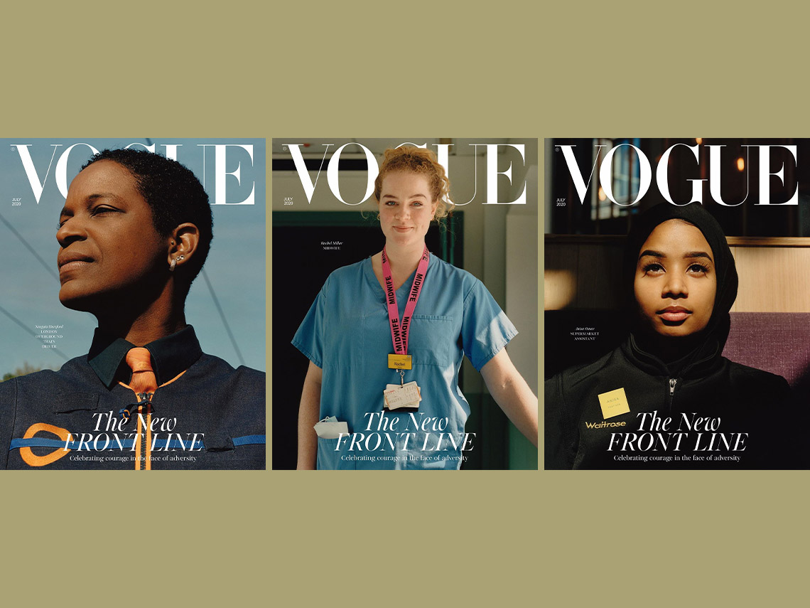 Обложки Vogue Британия июль