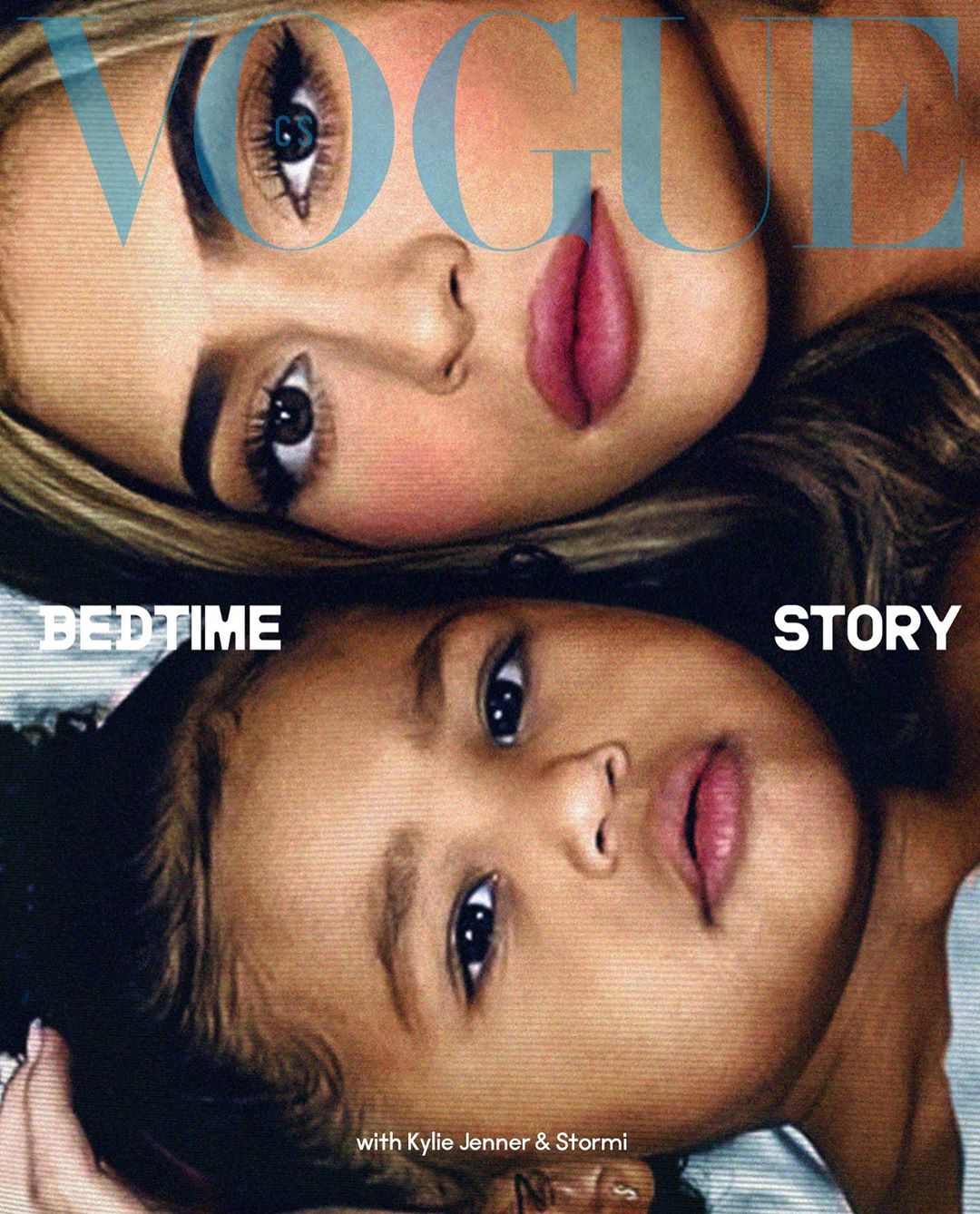Кайли Дженнер вместе с дочерью на обложке Vogue Кайли Дженнер Vogue обложка