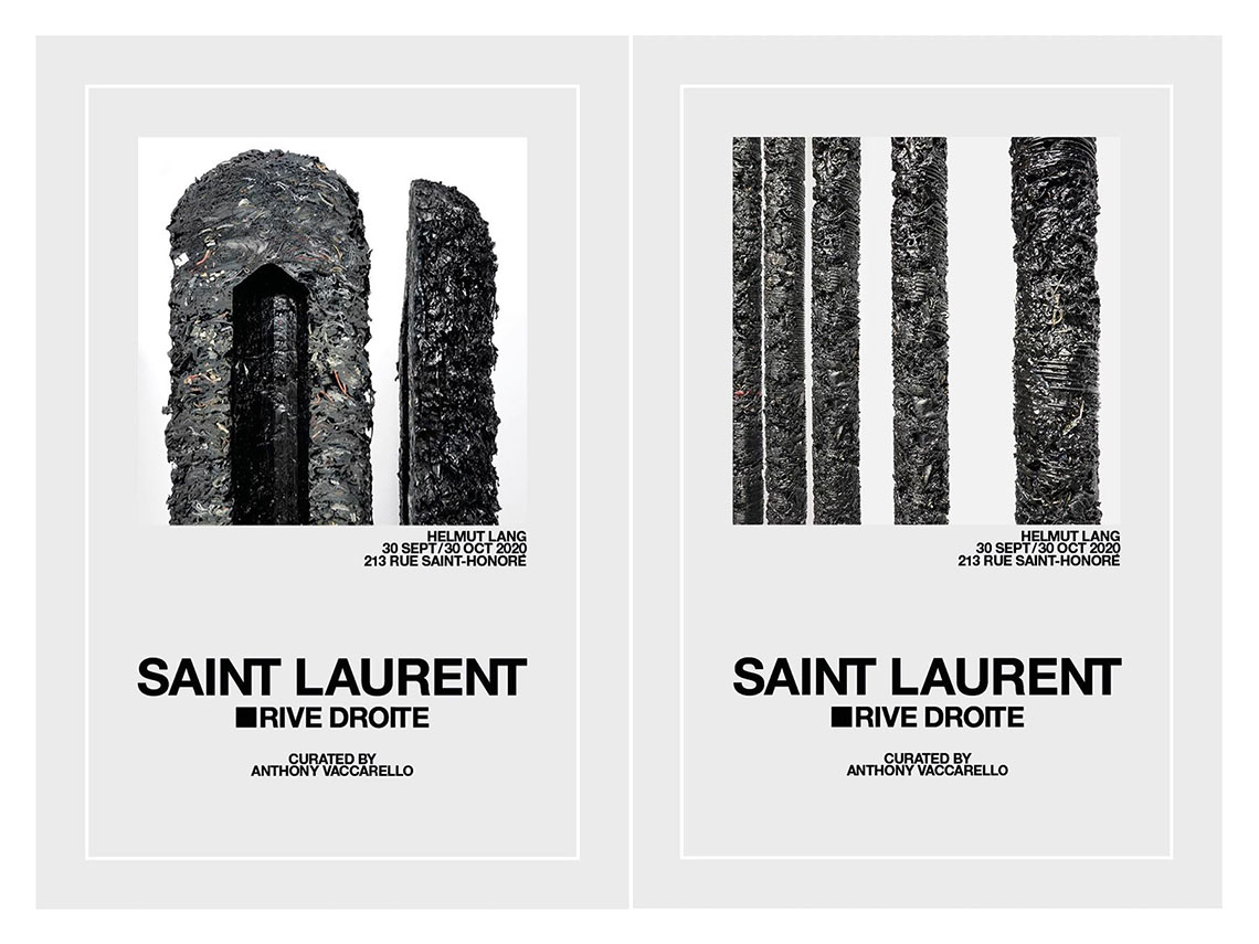 Helmut Lang x Anthony Vaccarello for Saint Laurent Rive Droite