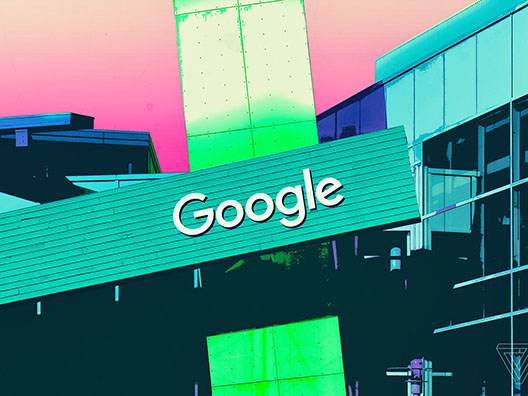 Логотип компании Google иллюстрация