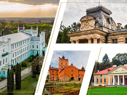 Красивые дворцы и усадьбы Украины