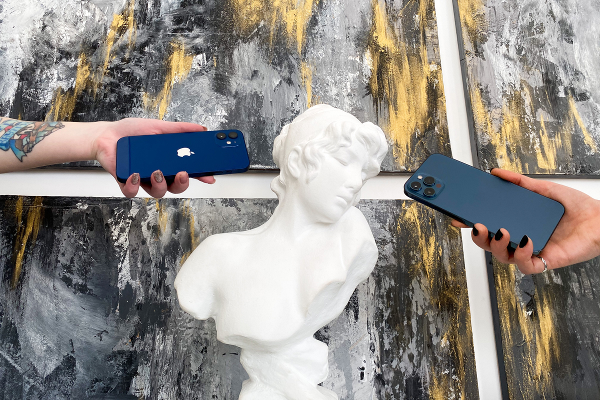 Постер iPhone 11 и iPhone 12 Pro Цитрус