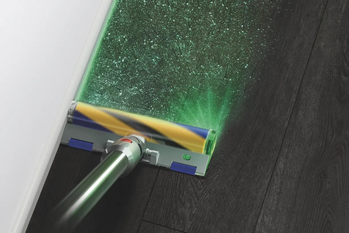 Dyson пылесос лазер
