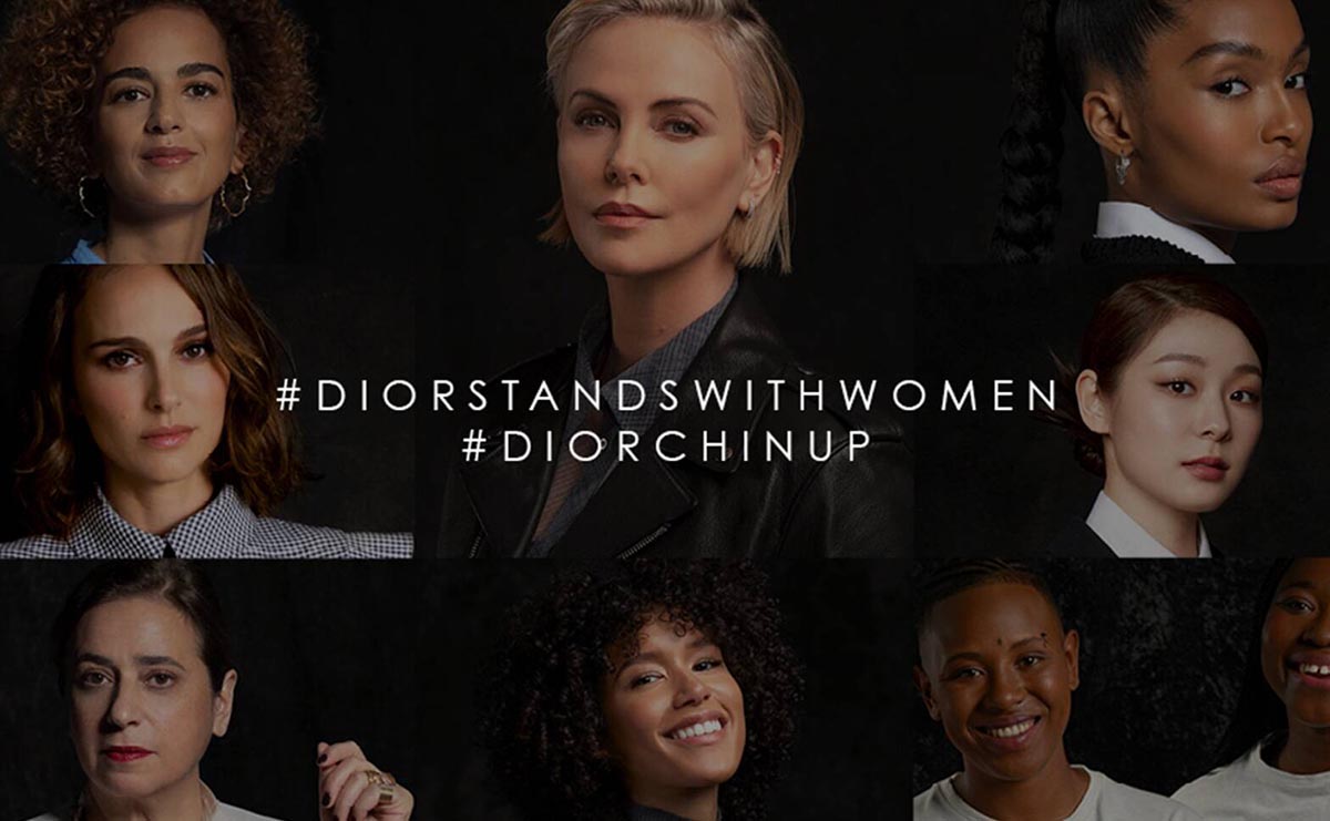 #Diorstandswithwomen и #Diorchinup