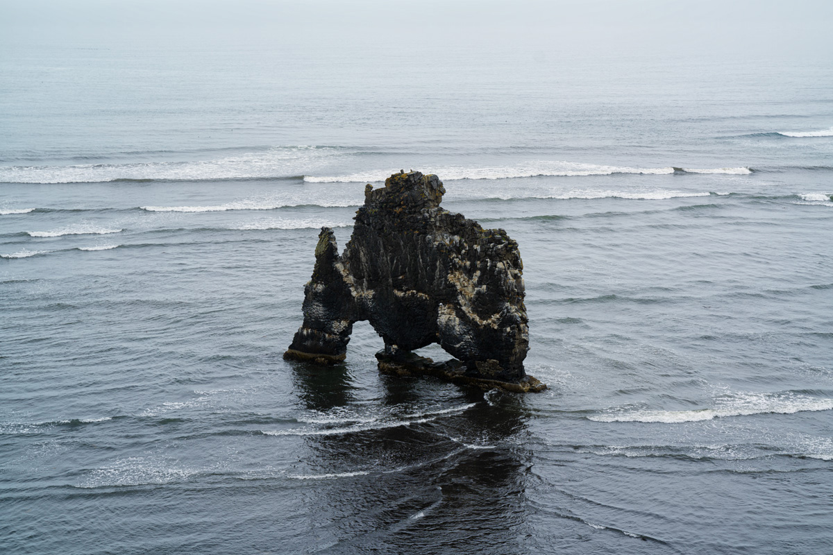 Ісландська скеля Хвітсеркур