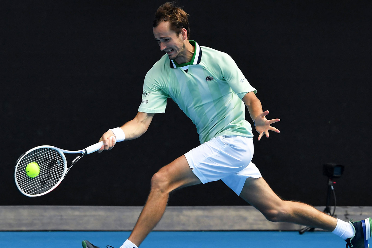 Данил Медведев на Australian Open 2022