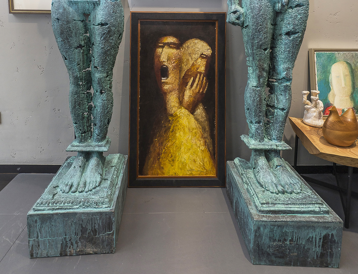 Скульптуры и картины в ZMIST art & design Скульптуры в ZMIST art & design