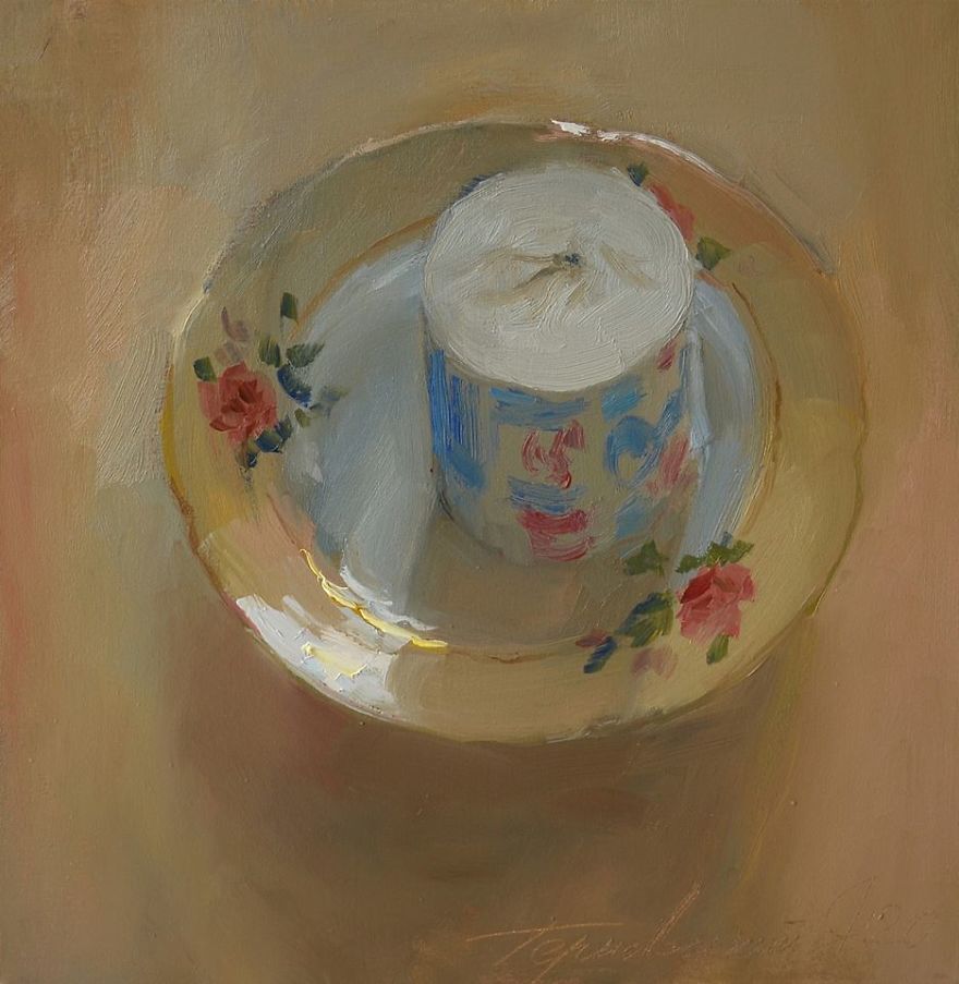 Ярослав Терновский картина туалетная бумага на тарелке
