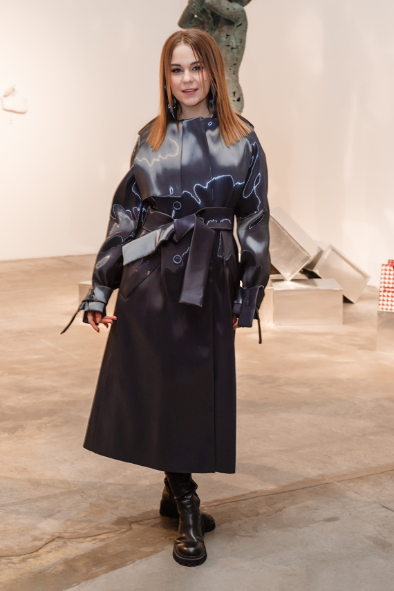 Певица София Егорова на UFW FW22–23 Гости Недели моды 2022: София Егорова