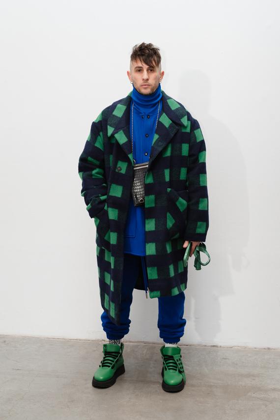 Дизайнер Максим Комашня на UFW FW22–23 Дизайнер Максим Комашня