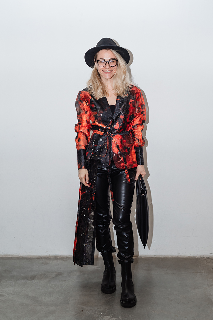 Лана Проскурніна на Тижні моди в Києві