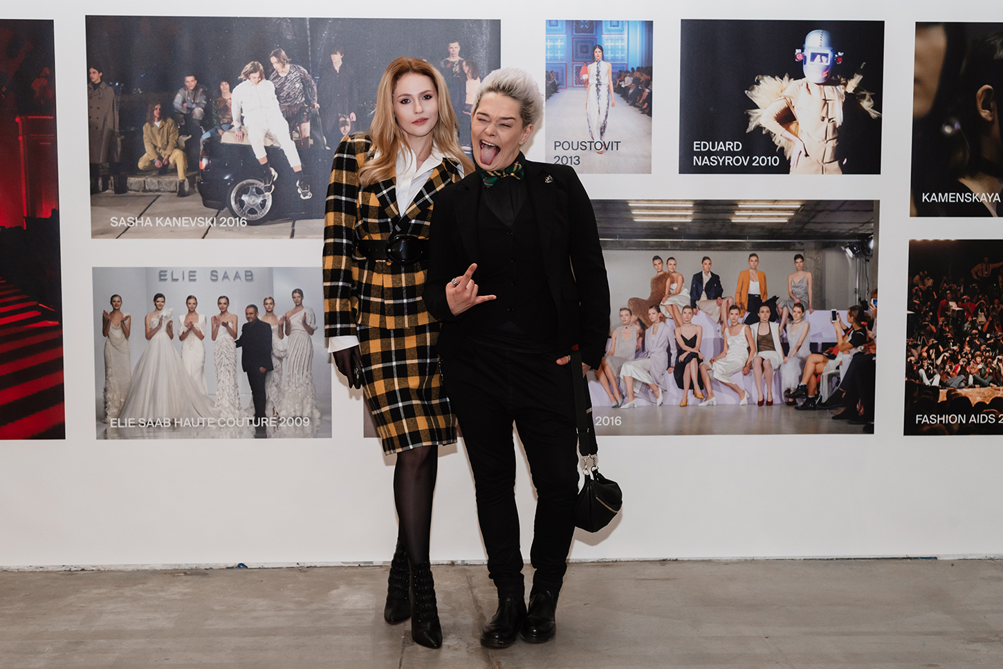 Марина Плюта и Елена Лазуткина на Неделе моды в Киеве Гости четвертого дня UFW FW22–23