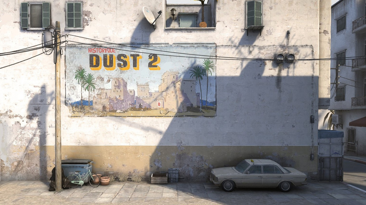 Карта Dust 2 в CS:GO 
