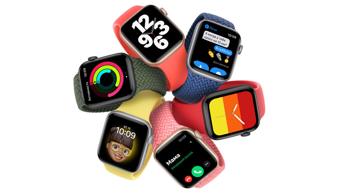 Apple Watch SE во всех расцветках Apple Watch SE фото