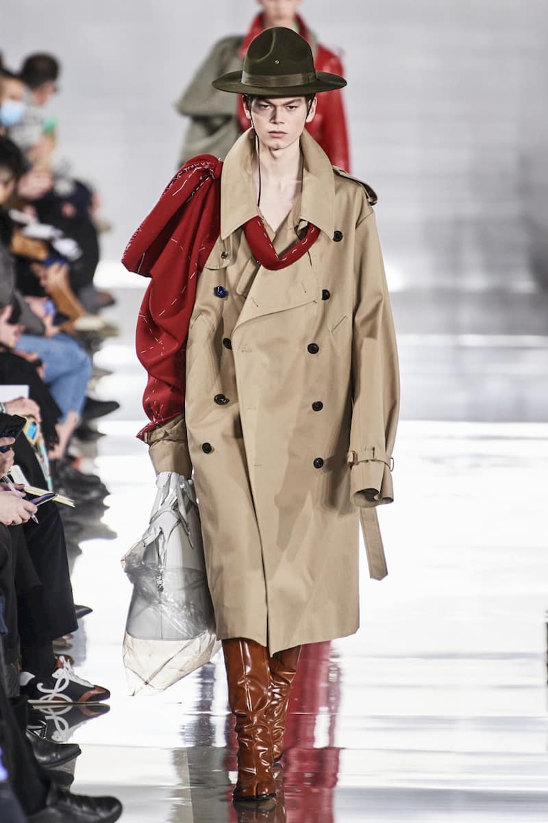 Шляпа Maison Margiela осень-зима 2020/2021 Maison Margiela шляпа