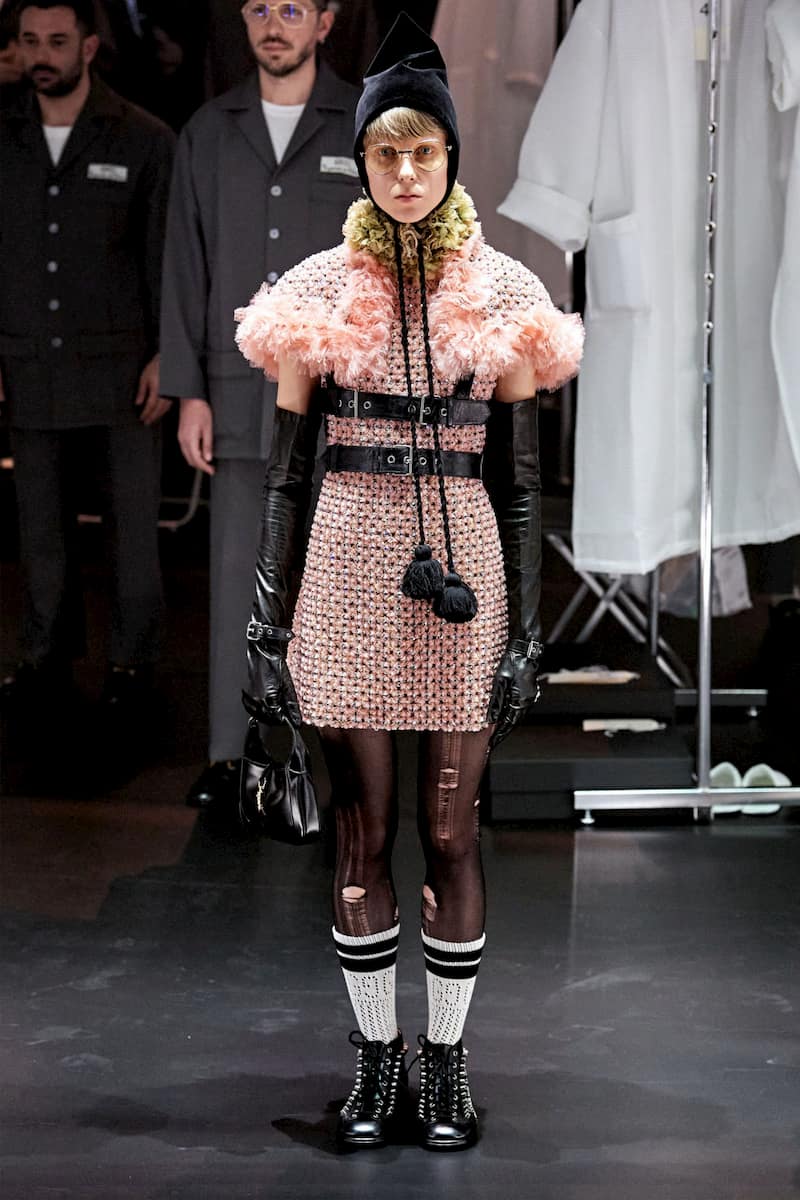 Фото с показа Gucci Шапка от Gucci