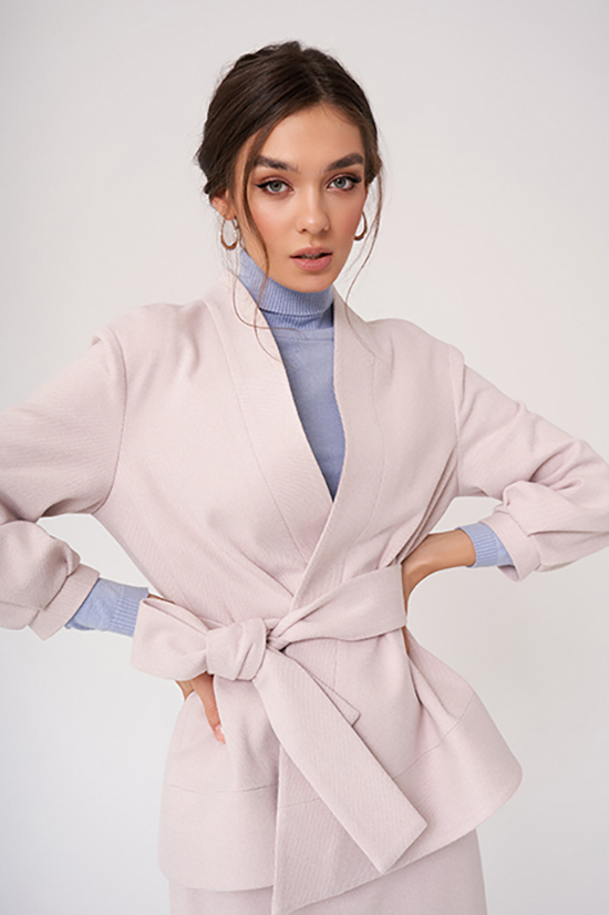 Нежно-розовый костюм Natali Bolgar
