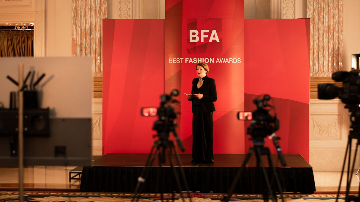 Best Fashion Awards 2020 церемония награждения Кадр из Best Fashion Awards 2020