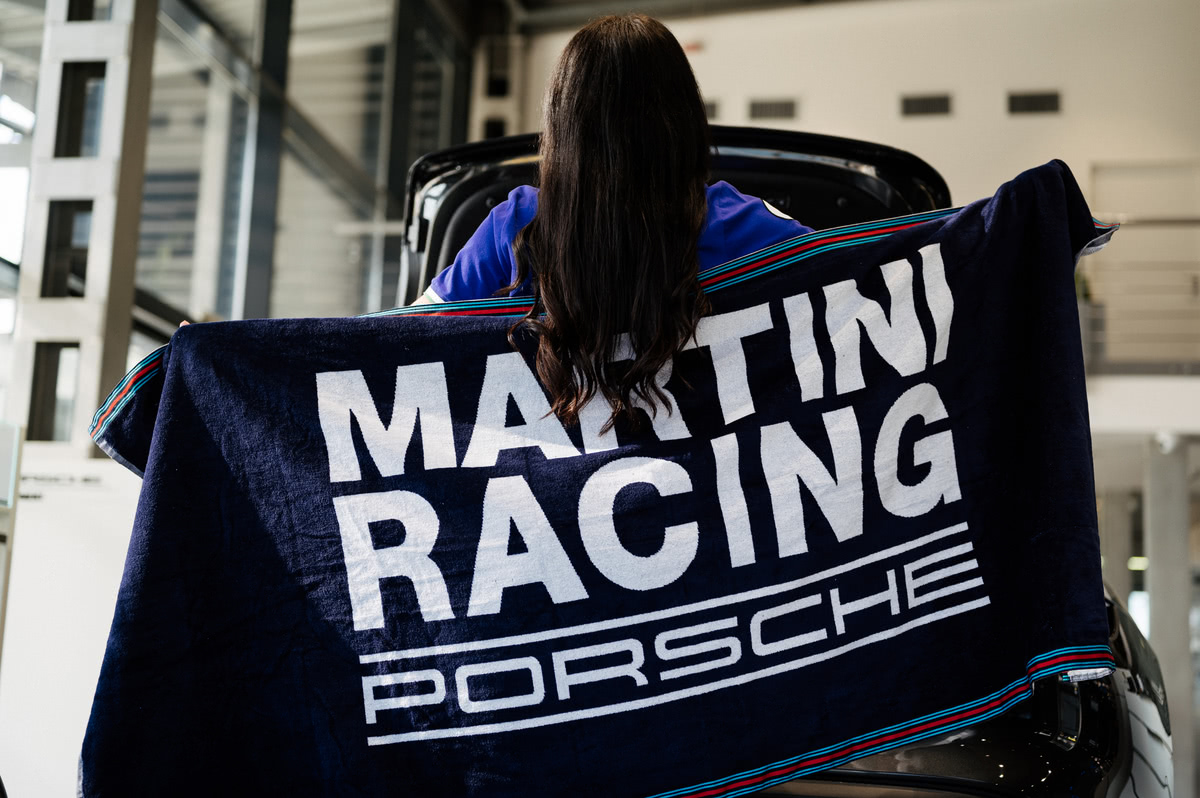 Пляжное полотенце Martini racing