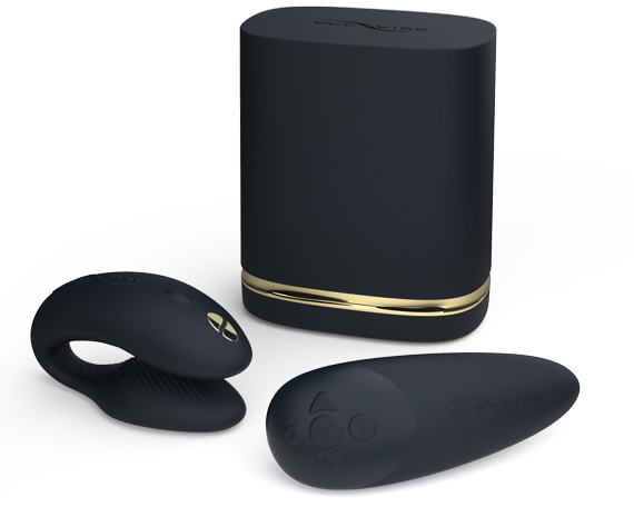 вибратор We-Vibe Chorus и стимулятор клитора Womanizer Premium набор Golden Moments Collection Womanizer Premium + We-Vibe Chorus