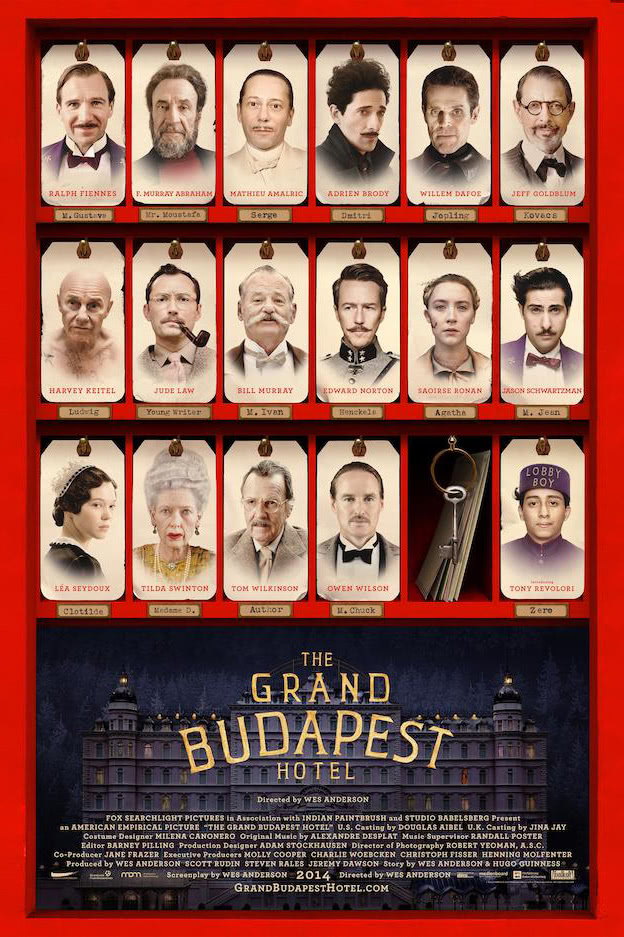 Готель «Ґранд Будапешт» постер