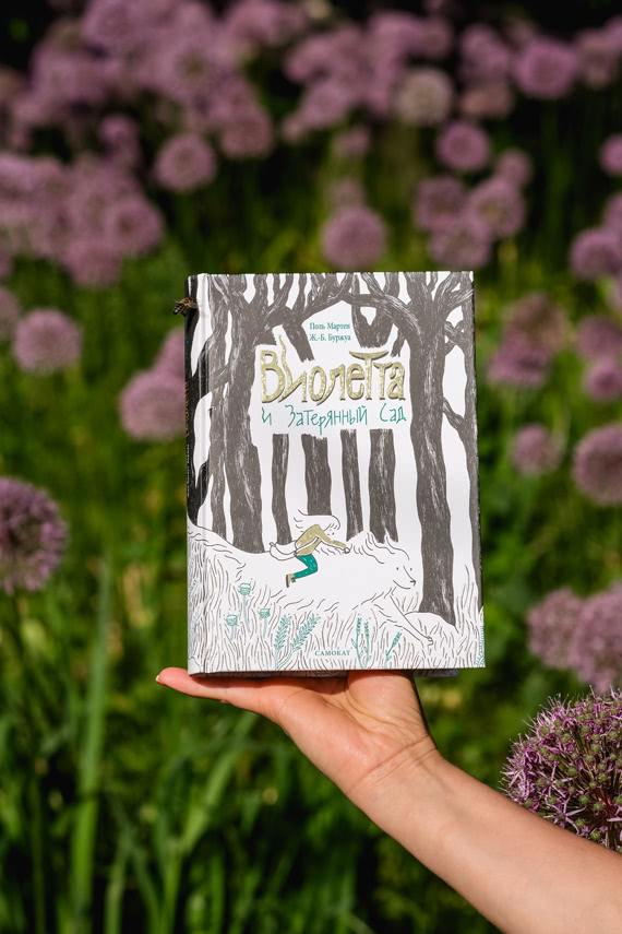 Виолетта и затерянный сад Книга Виолетта и затерянный сад