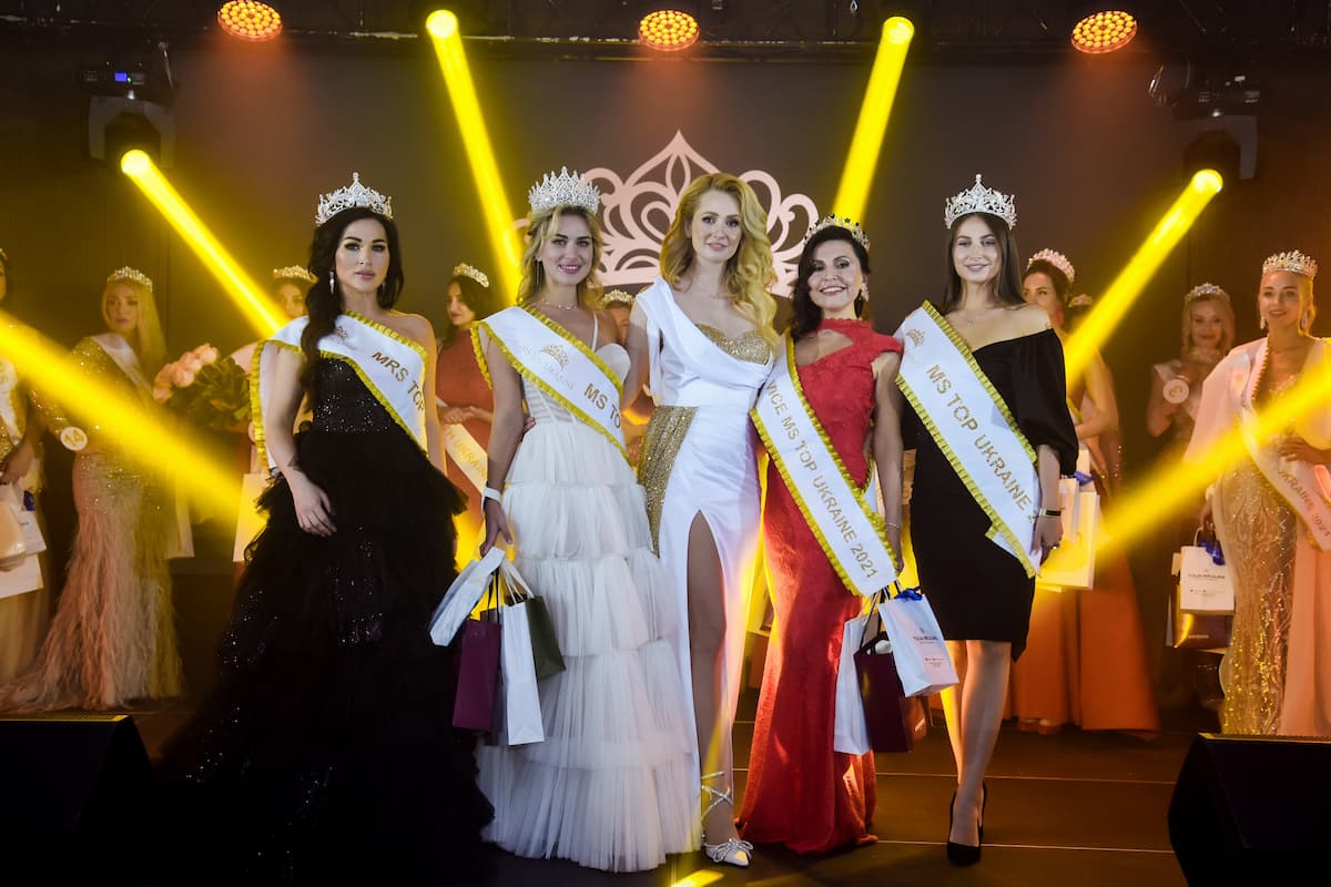 Конкурсантки конкурса красоты в Одессе