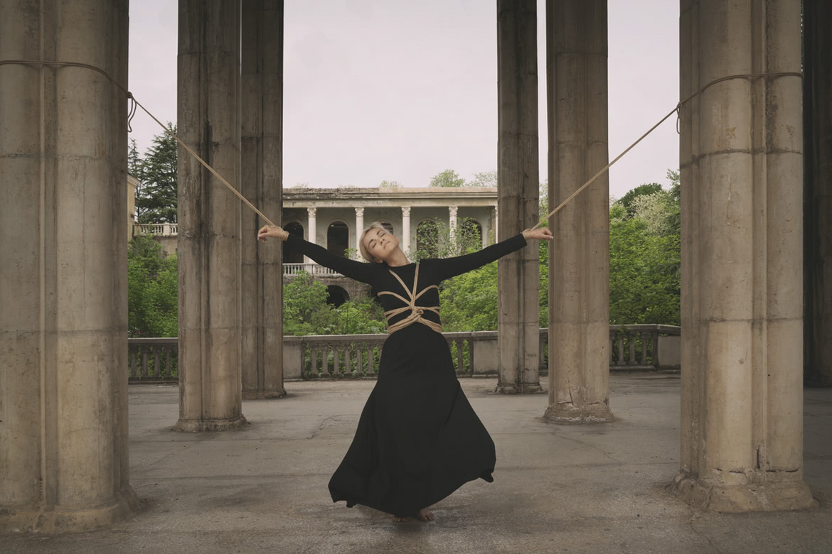 Проект Sensual Shibari Фотосессия Александра Копытова в Грузии