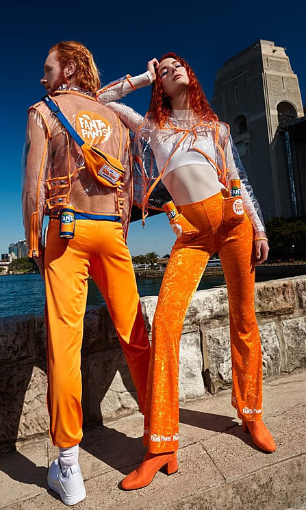 Рекламная кампания Fantaв одежде от ТМ «Domdrich»фото