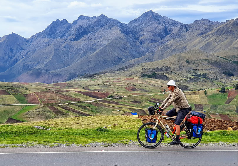 Велопутешественник Руслан Верин в Перу фото