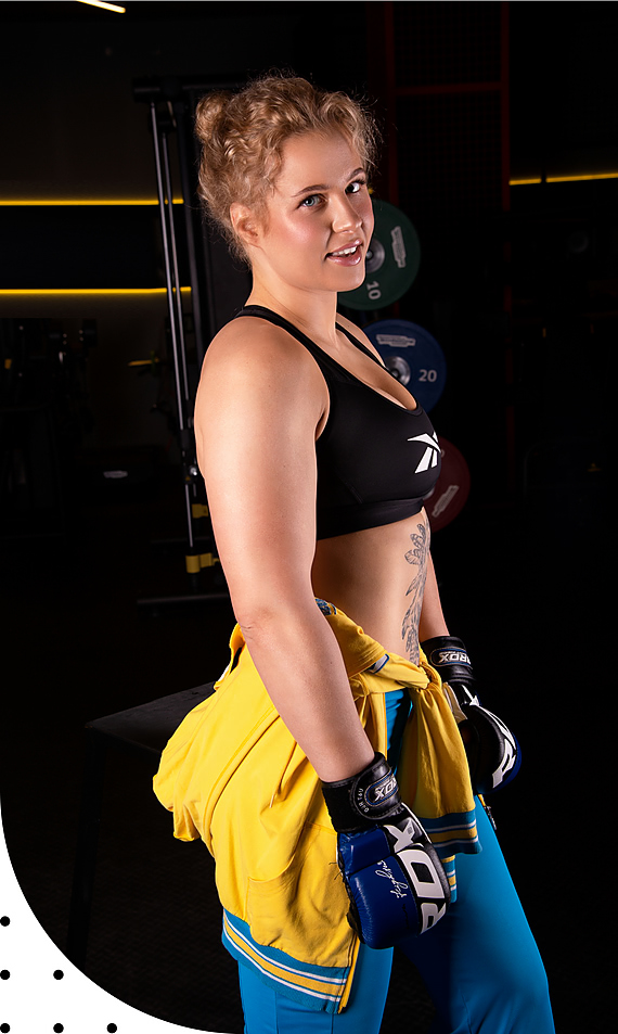 MMA fighter Elena Kolesnik